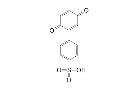 Benzenesulfonic acid, 4-(3,6-dioxo-1,4-cyclohexadien-1-yl)-