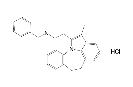 1-[2-(benzylmethylamino)ethyl]-6,7-dihydro-2-methylindolo[1,7-ab][1]benzazepine, monohydrochloride