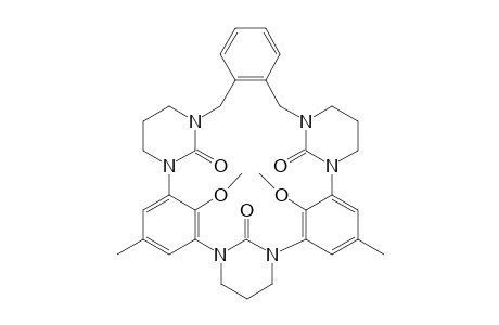34,36,37-Trioxo-35,38-dimethoxy-4,27-dimethyl-1,7,11,20,24,30-hexaazaheptacyclo(28.3.1.1.1.1.1.1.0)ocataconta-35-(2),3,5,13,(14),15,17,38(25),26,28-nonaene