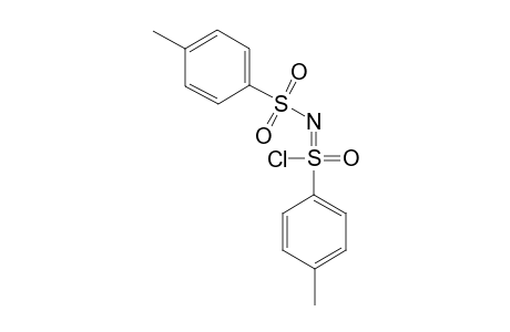 N-(4-Methylbenzenesulfonyl) 4-methylphenyl sulfonimidoyl chloride