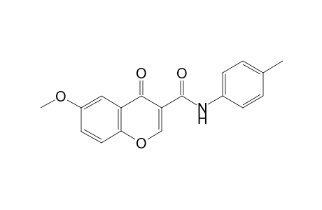 N-(4-Methylphenyl)-6-methoxychromone-3-carboxamide