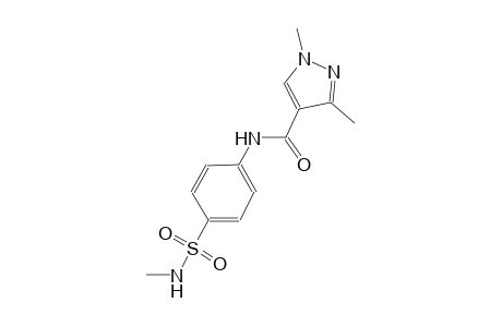 1,3-dimethyl-N-{4-[(methylamino)sulfonyl]phenyl}-1H-pyrazole-4-carboxamide