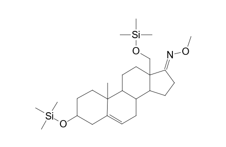 ANDROST-5-ENE-3.BETA.,18-DIOL-17-ONE(17-O-METHYLOXIME-3.BETA.,18-DI-TRIMETHYLSILYL ETHER)
