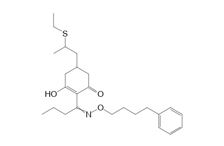 2-Cyclohexen-1-one, 5-[2-(ethylthio)propyl]-3-hydroxy-2-[1-[(4-phenylbutoxy)imino]butyl]-