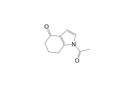 4H-Indol-4-one, 1-acetyl-1,5,6,7-tetrahydro-