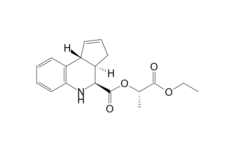 (3aR,4S,9bR)-3a,4,5,9b-Tetrahydro-3H-cyclopenta[c]quinoline-4-carboxylic acid (1S)-1-ethoxycarbonylethyl ester