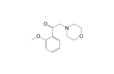 2-(4-Morpholinyl)-2'-methoxyacetophenone
