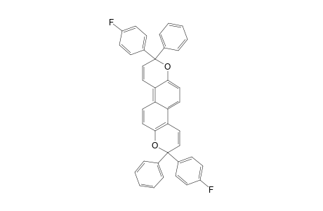 2,8-bis(4-fluorophenyl)-2,8-di(phenyl)chromeno[6,5-f]chromene