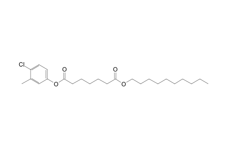 Pimelic acid, 4-chloro-3-methylphenyl decyl ester