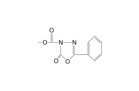 5-OXO-2-PHENYL-delta2-1,3,4-OXADIAZOLINE-4-CARBOXYLIC ACID, METHYLESTER