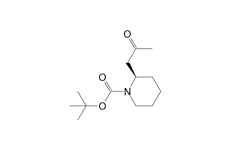 (R)-N-tert-Butoxycarbonyl-2-(2-oxopropyl)piperidine