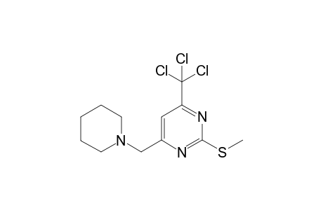 2-Methylthio-4-(trichloromethyl)-6-(pyridilinyl)methylpyrimidine