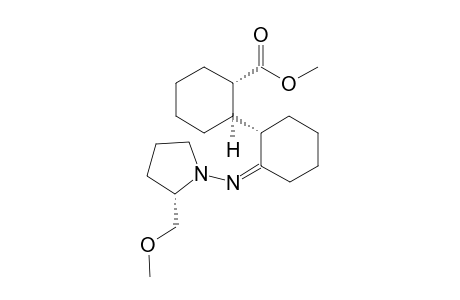 (1S,2R)-2-[(1S,2Z)-2-[(2S)-2-(methoxymethyl)pyrrolidino]iminocyclohexyl]cyclohexanecarboxylic acid methyl ester