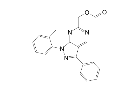 6-[(Formyloxy)methyl]-1-(2-methylphenyl)-3-phenyl-1H-pyrazolo[3,4-d]pyrimidine