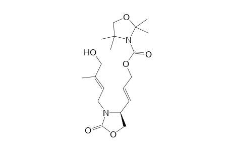 3'-[(S)-3''-(4'"-Hydroxy)-3"'-methyl-2"'-butenyl)-2"-oxo-1",3"-oxazolidin-4"-yl]-2'-propenyl 2,2,4,4-tetramethyl-1,3-oxazolidine-3-carboxylate