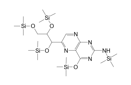 2-(1,2,3-tri(trimethylsiloxy)propyl)-6-(trimethylsilylamino)-8-(trimethylsiloxy)pterin