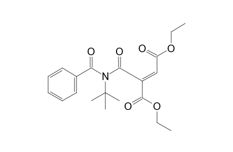Diethyl (E)-2-{[benzoyl(tert-butyl)amino]carbonyl}-2-butenedioate