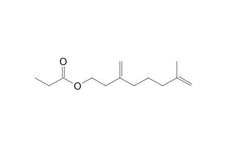 (7-methyl-3-methylene-oct-7-enyl) propanoate