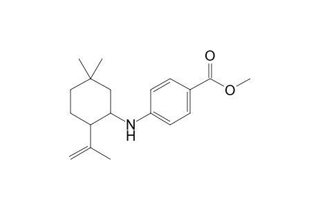 Methyl 4-(2-Isopropenyl-5,5-dimethylcyclohexylamino)benzoate