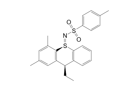 cis-9-Ethyl-10,10-dihydro-2,4-dimethyl-10-(((4-methylphenyl)sulfonyl)imino)-9H-thioxanthene