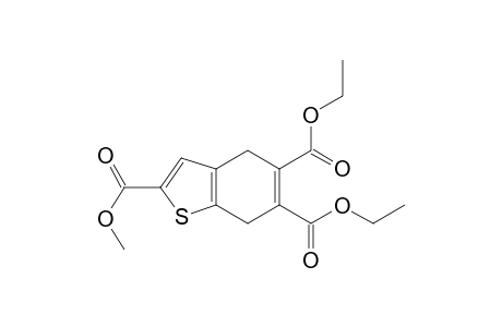 Diethyl 4,7-dihydro-2-methoxycarbonybenzo[b]thiophene-5,6-dicarboxylate