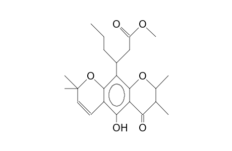 Isoapetalic acid, methyl ester