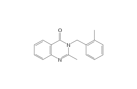 2-METHYL-3-(o-METHYLBENZYL)-4(3H)-QUINAZOLINONE