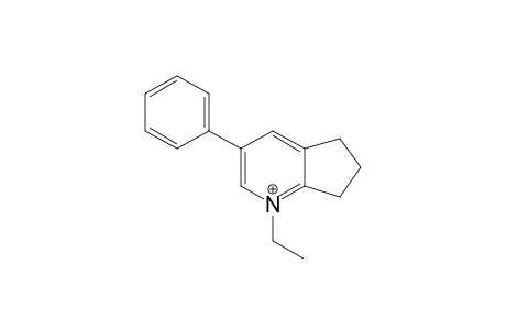 1-Ethyl-3-phenyl-6,7-dihydro-5H-cyclopenta[b]pyridinium