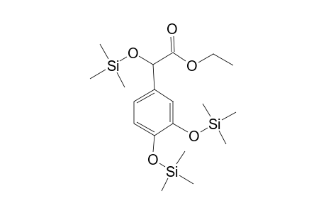 Ethyl (3,4-bis[(trimethylsilyl)oxy]phenyl)[(trimethylsilyl)oxy]acetate