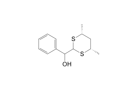 (cis)-4,6-Dimethyl-2-(.alpha.-hydroxybenzyl)-1,3-dithiane