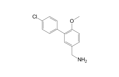 (4'-Chloro-6-methoxybiphenyl-3-yl)methylamine