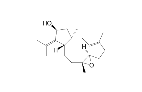 (1R,7R,8R,11S,13S)-7,8-Epoxy-13-hydroxy-dolabella-3,12(18)-diene