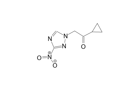 1-cyclopropyl-2-(3-nitro-1H-1,2,4-triazol-1-yl)ethanone