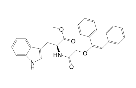 N-(E)-stilbenyloxymethylcarbonyltryptophan methyl ester