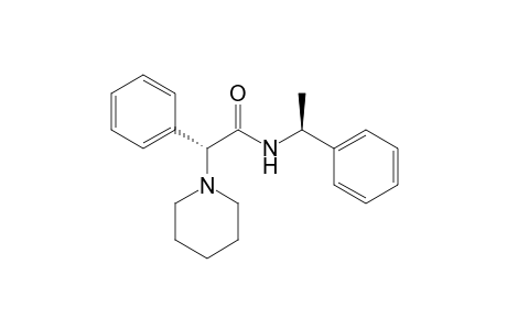 (2R,1''S)-(-)-Phenyl-N-(1''-phenylethyl)-2-piperidin-1'-yl-acetamide