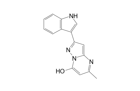 2-(1H-Indol-3-yl)-5-methylpyrazolo[1,5-a]pyrimidin-7-ol