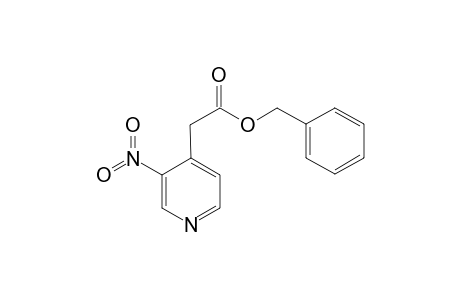 4-[(Benzyloxy)carbomethyl]-3-nitropyridine