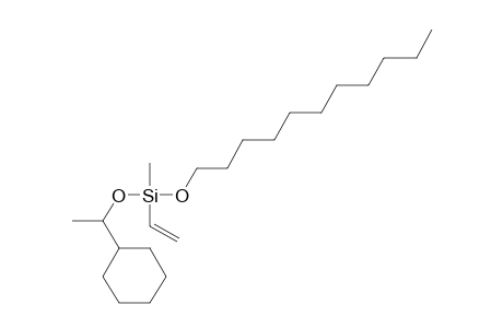 Silane, methylvinyl(1-cyclohexylethoxy)undecyloxy-