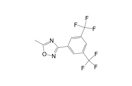 1,2,4-Oxadiazole, 3-(3,5-ditrifluoromethyl)phenyl-5-methyl-