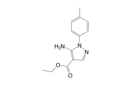 1H-pyrazole-4-carboxylic acid, 5-amino-1-(4-methylphenyl)-, ethyl ester