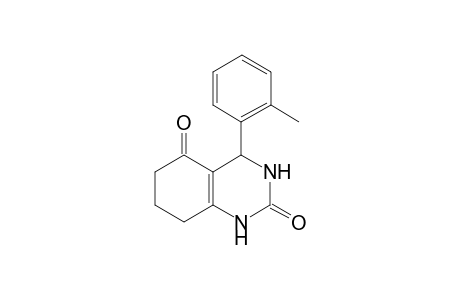 4-(2-Methylphenyl)-1,3,4,6,7,8-hexahydroquinazoline-2,5-dione