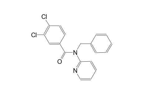 N-benzyl-3,4-dichloro-N-(2-pyridinyl)benzamide