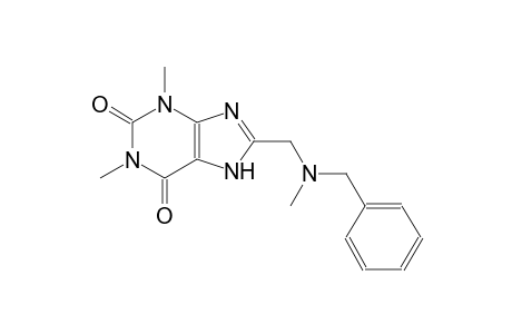 8-{[benzyl(methyl)amino]methyl}-1,3-dimethyl-3,7-dihydro-1H-purine-2,6-dione