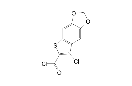 7-CHLOROTHIENO-[2,3-F]-[1,3]-BENZODIOXOLE-6-CARBONYL-CHLORIDE