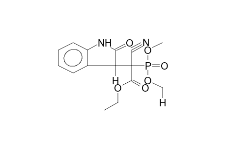 DIMETHYL[ETHOXYCARBONYL(CYANO)(2,3-DIHYDRO-2-OXO-1H-INDOL-3-YL)METHYL]PHOSPHONATE