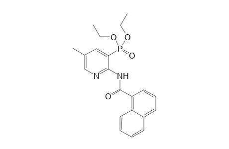Diethyl[5'-methyl-2'-(1"-naphthoylamino)-pyridin-3'-yl]Phosphonate