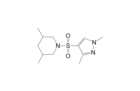 1-[(1,3-dimethyl-1H-pyrazol-4-yl)sulfonyl]-3,5-dimethylpiperidine