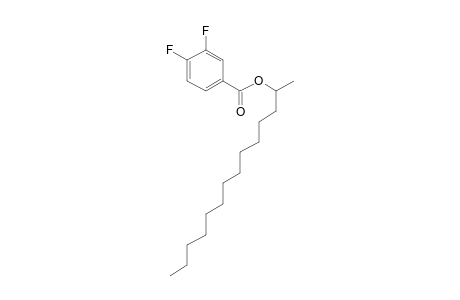 3,4-Difluorobenzoic acid, 2-tetradecyl ester