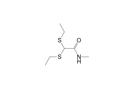 N-METHYLGLYOXYLAMIDE, 2-(DIETHYL MERCAPTAL)