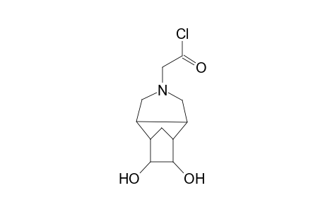 N-chloroacetyl-4-azatricyclo[5.2.1.0(2,6)]decane-8-(exo),9(endo)-diol